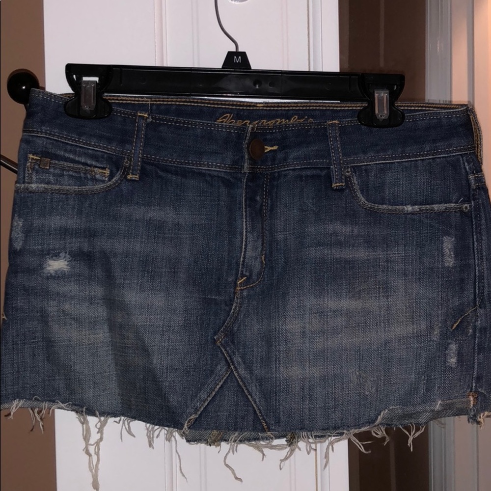 Denim skirt